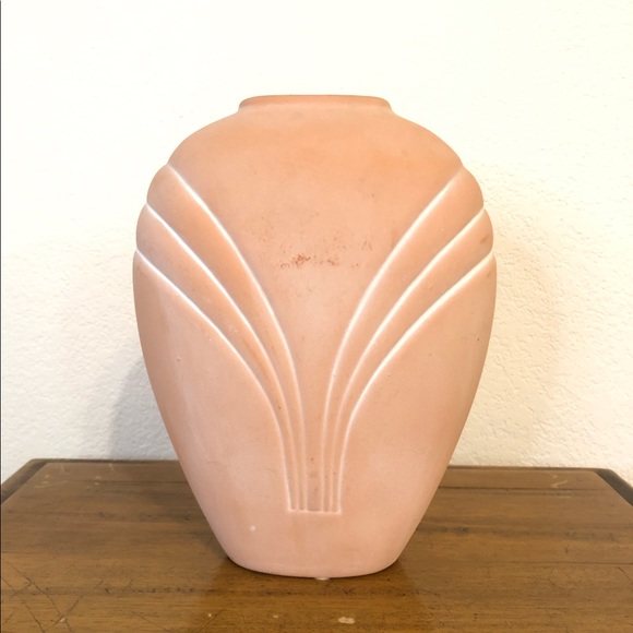 Vintage Art Deco Terracotta Vase - Picture 1 of 3